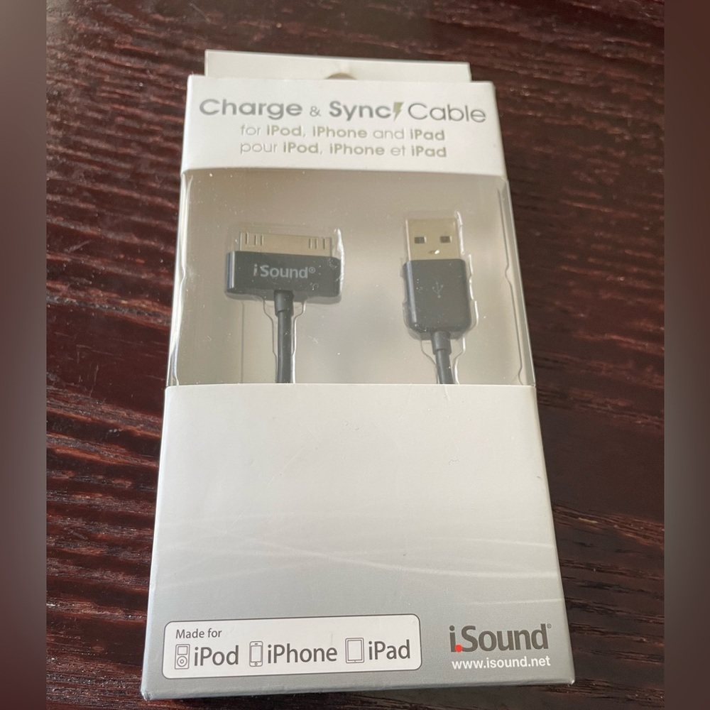 Older charge and synch cable